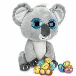 Luckxing Jouets interactifs Pâques Lapin en Peluche Pâques Marche e