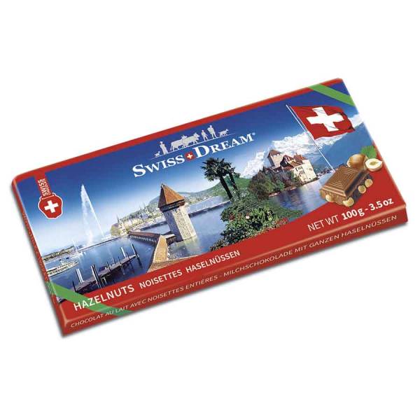 Tablette Lait/Noisette SwissDream 100g