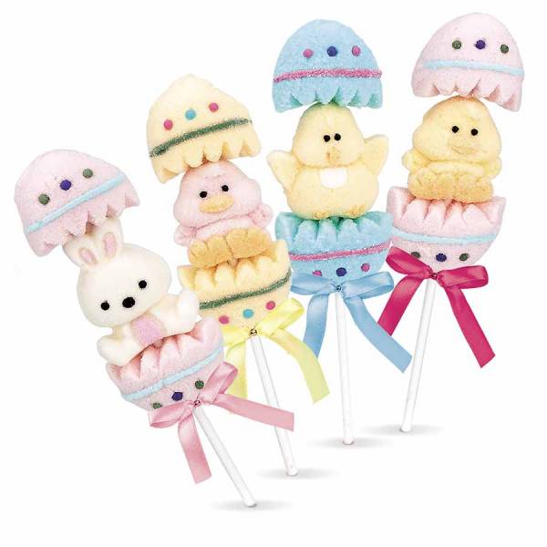 Brochettes Marshmallows de Pâques