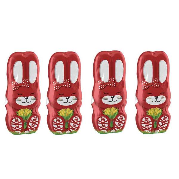 Lot de 10 moulages KitKat