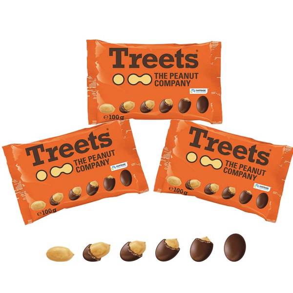 Treets Cacahuètes 3x100g