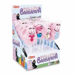 Sucettes Guimauve Barbapapa