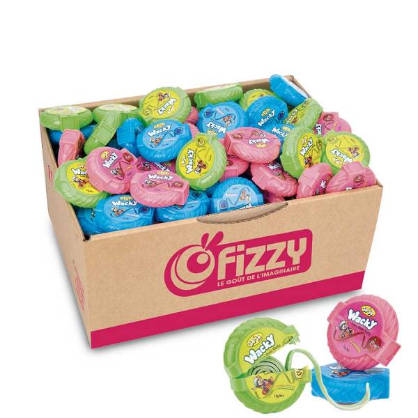 Vrac de rouleaux de chewing-gum