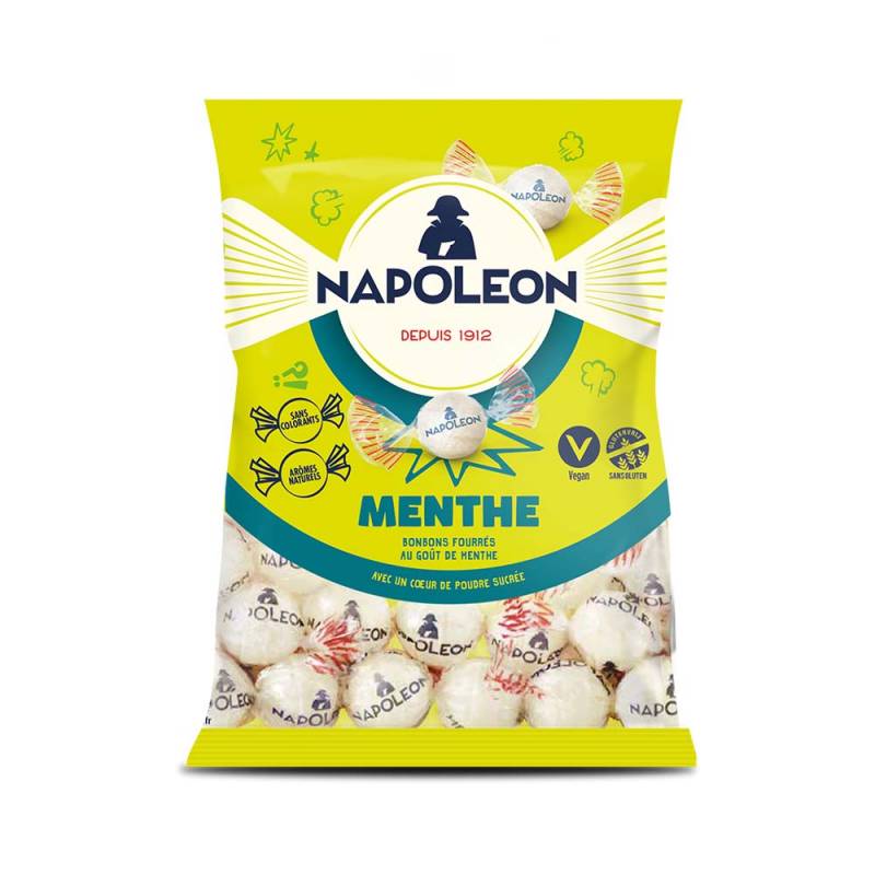 Bonbons sucre cuit fourrés Napoléon