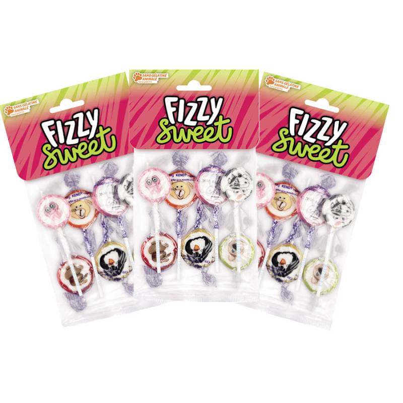 Sucettes Funny Pop - Fizzy Sweet