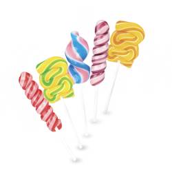 Sucettes Twisty Pop - Fizzy Sweet