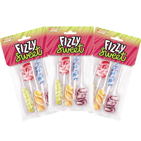 Sucettes Twisty Pop - Fizzy Sweet