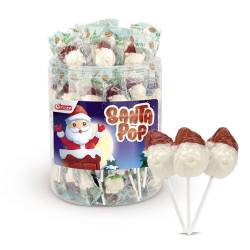 100 sucettes Santa Pop