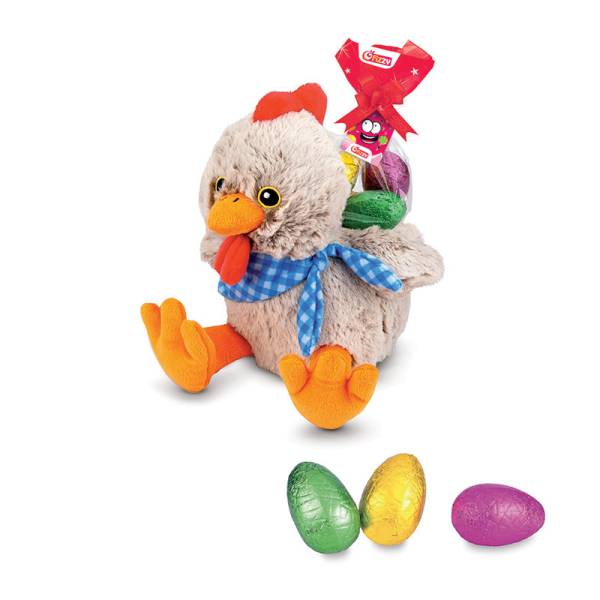 Peluche Poule Choco