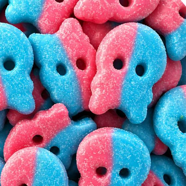 Bonbons Bubs Crâne Bubble Gum