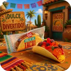 King Tacos - Tacos en bonbon gélifié