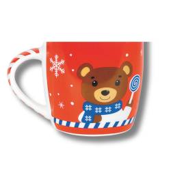 MUG DE NOEL ROUGE ET VERTE
