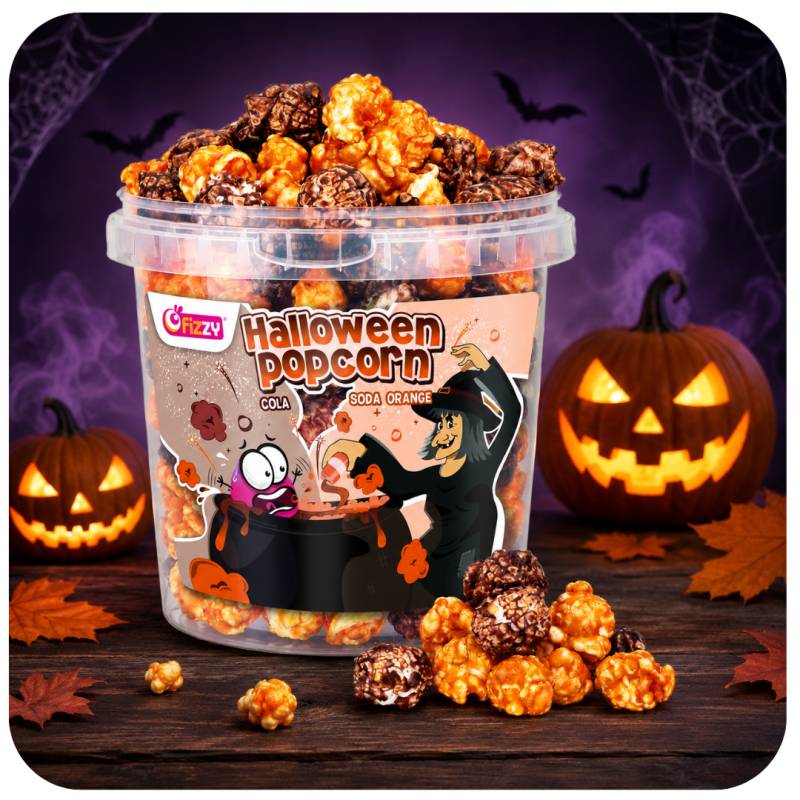 Popcorn Halloween - Cola / Soda orange