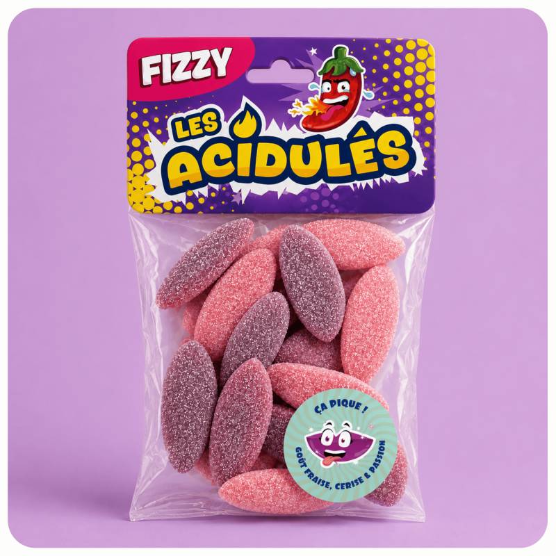 Bonbons Les acidulés - Sour Lips 125 gr