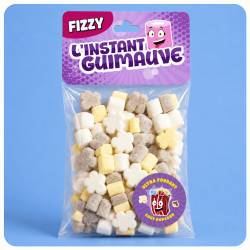Bonbons Les Guimauves - Popcorn Mallow 80 gr - Lot de 3