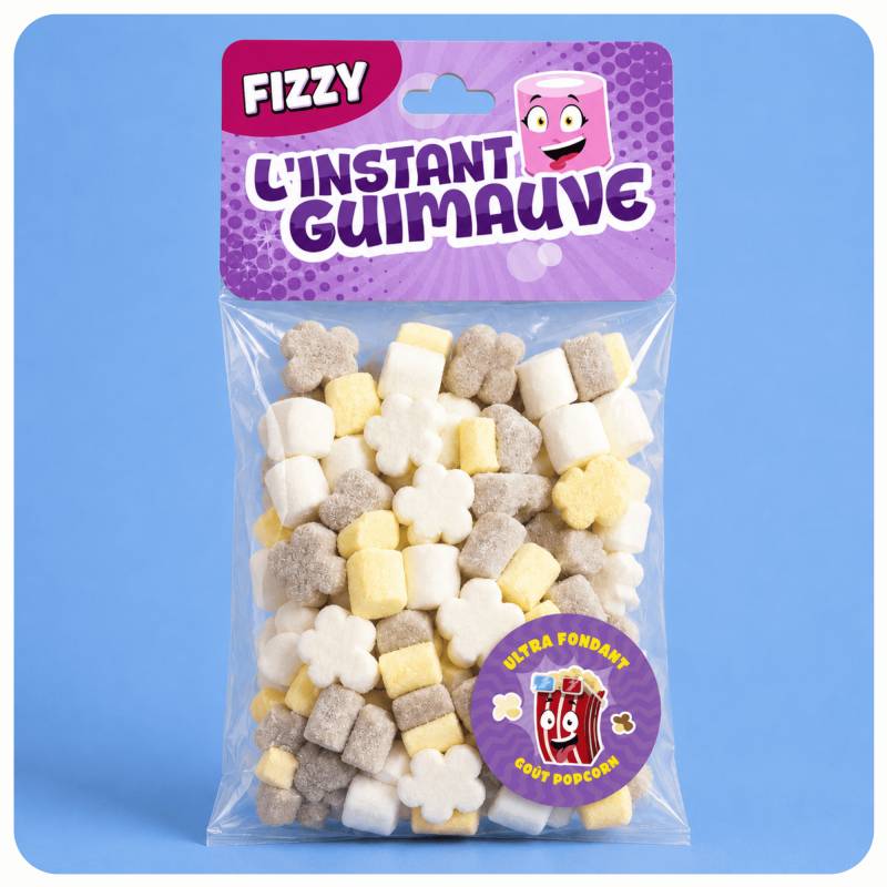 Bonbons Les Guimauves - Popcorn Mallow 80 gr