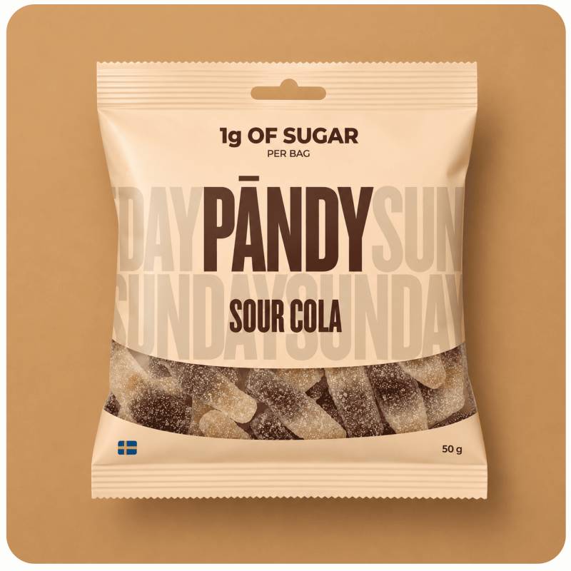 Confiserie Pandy - Sour Cola 50 gr