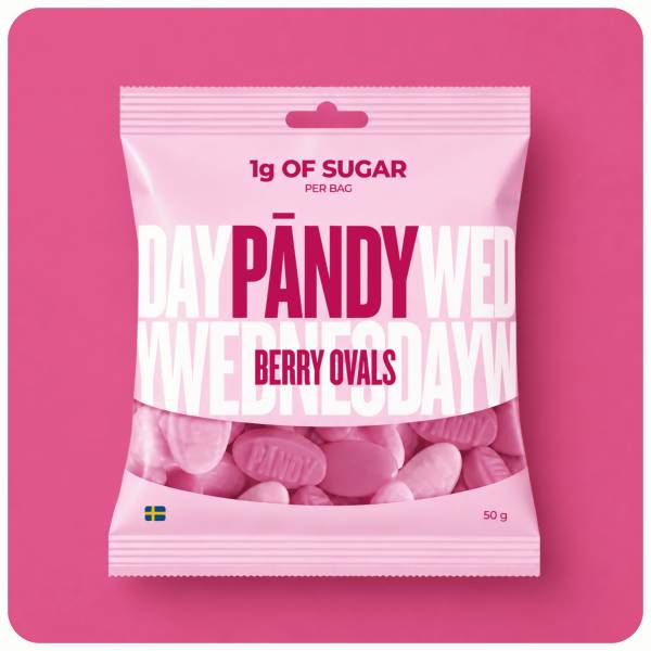 Confiserie Pandy - Berry Ovals 50 gr