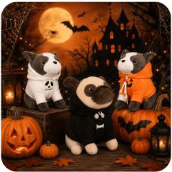Peluche Chien Halloween