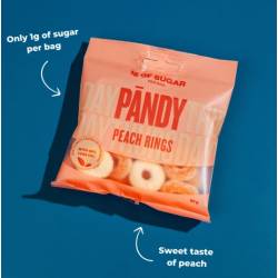 Confiserie Pandy - Peach Rings 50 gr