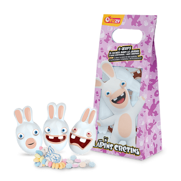 Sac à oeufs surprise Lapins Crétins