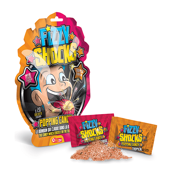 Fizzy Shocks Fraise tropical