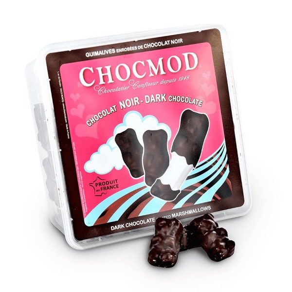 Black chocolate marshmallow