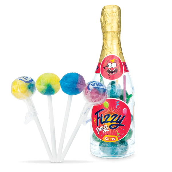 Sucettes Tâche Langue - Fizzy Party