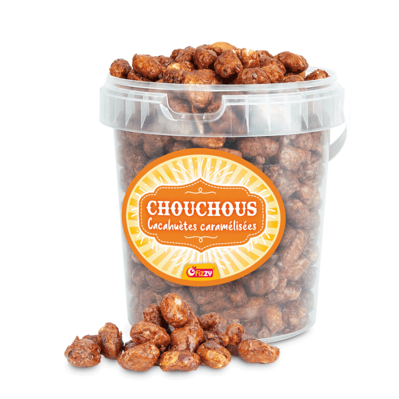 cacahuètes caramélisées chouchous