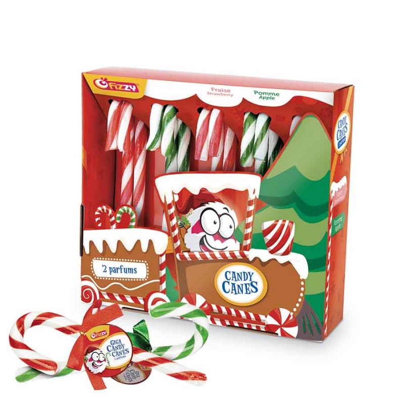 Mega Candy Canes, sucre d'orge Noël